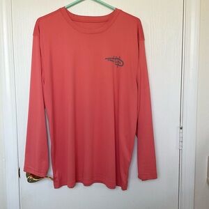 Reel Life Shirt Size XL Long Sleeve Fishing Graphic Sun Defender UV